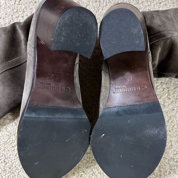 La Canadienne Suede Knee High Boots Size 8.5 - Picture 5 of 8